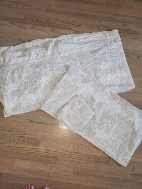 Tommy BahamaTropical Leaf Print Duvet Set
